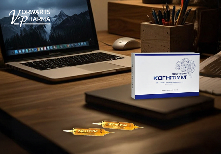 Когнитум от Vorwarts Pharma диетическая добавка для поддержки концентрации и памяти