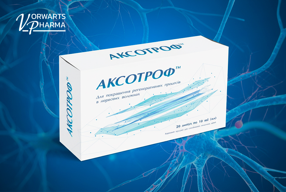 Nucleotide complex for supporting nerve fibers